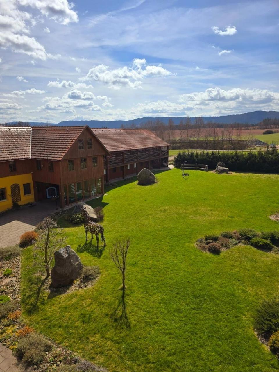 Penzion Jízdárna Hejtmánkovice Broumov Exterior foto